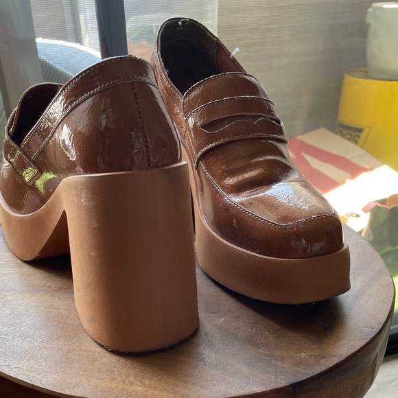 Retro 70s Platform ASOS Loafers - Picture 3 of 6